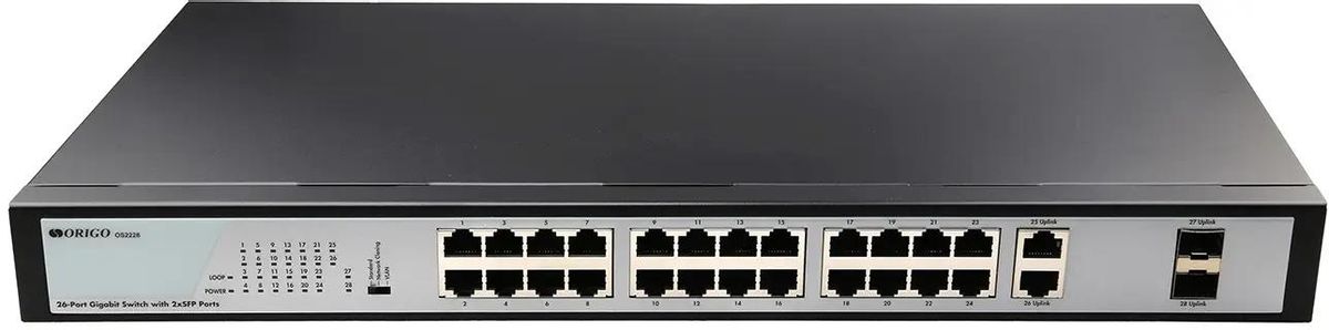 Коммутатор ORIGO OS2228, неуправляемый [os2228/a1a]